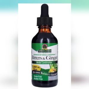 Nature's Answer Bitters & Ginger herbal combination